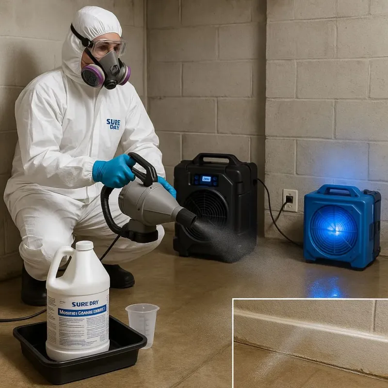 Sanitization and Odor Removal process in Chattahoochee, FL